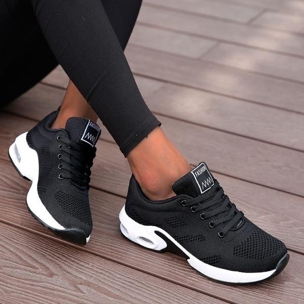 Women's Lightweight Breathable Running Sneakers – Performance and Style Combined