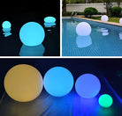 LED Glowing Sphere Lights for Outdoor Pool Decor, Waterproof Floating Orbs, Color-Changing Garden Lighting, Perfect for Nighttime Ambiance.