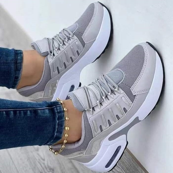 Women's Cushioned Athletic Sneakers – Stylish Support for Every Step