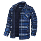 Bjørn - Holzfällerjacke - Karierte Jacke - Winterjacken - Hellblau - Müller Mode